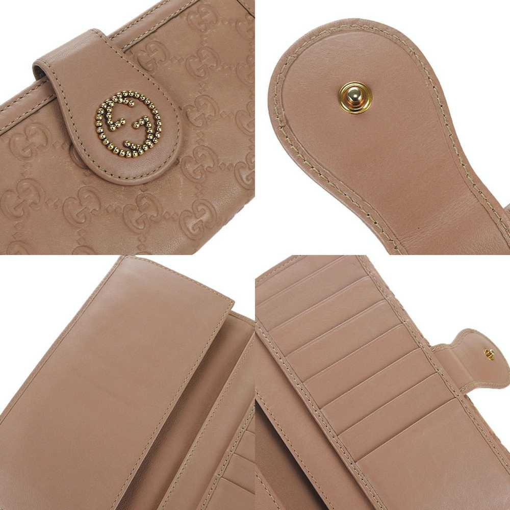 Gucci Gucci W long wallet bi-fold Guccisima GG pi… - image 6