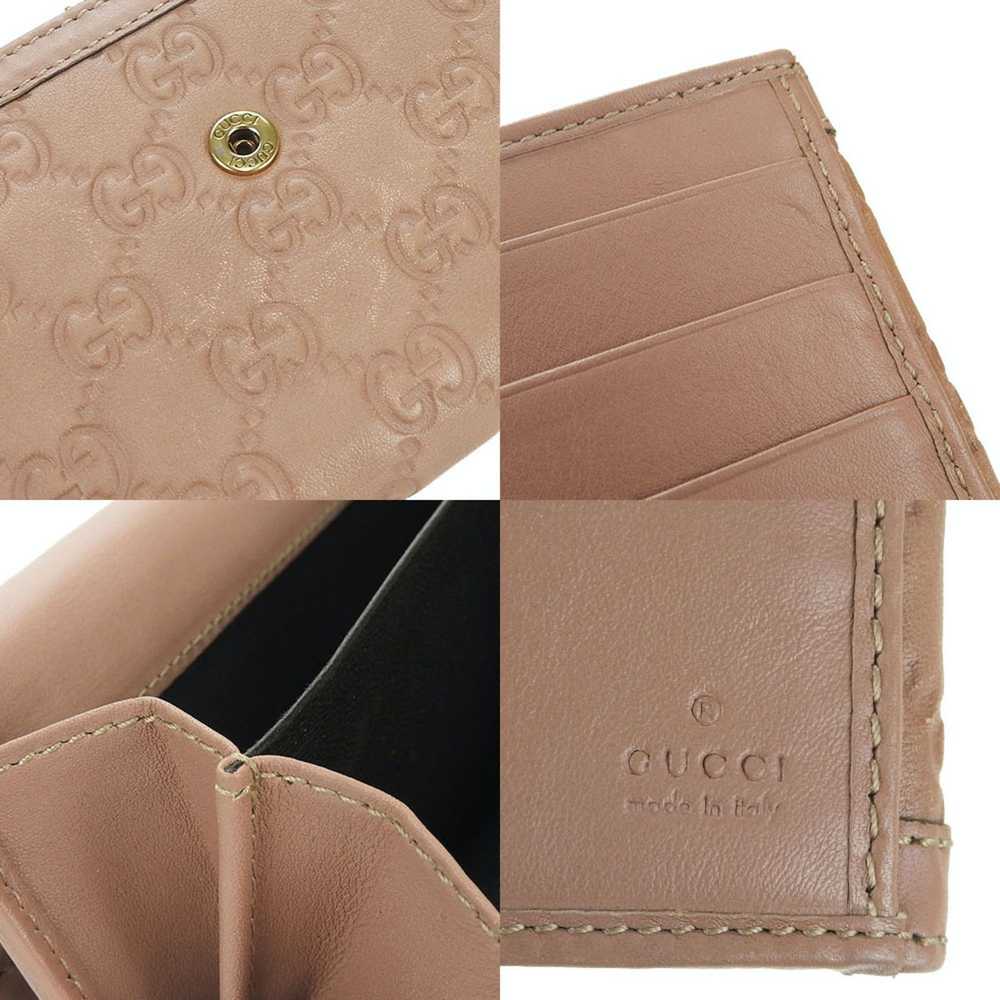 Gucci Gucci W long wallet bi-fold Guccisima GG pi… - image 7