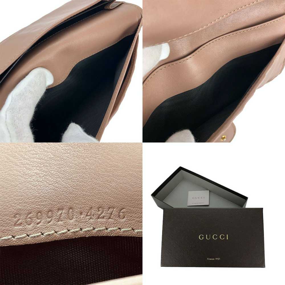 Gucci Gucci W long wallet bi-fold Guccisima GG pi… - image 8