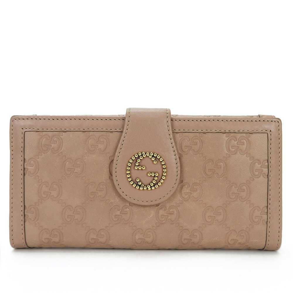Gucci Gucci W long wallet bi-fold Guccisima GG pi… - image 9