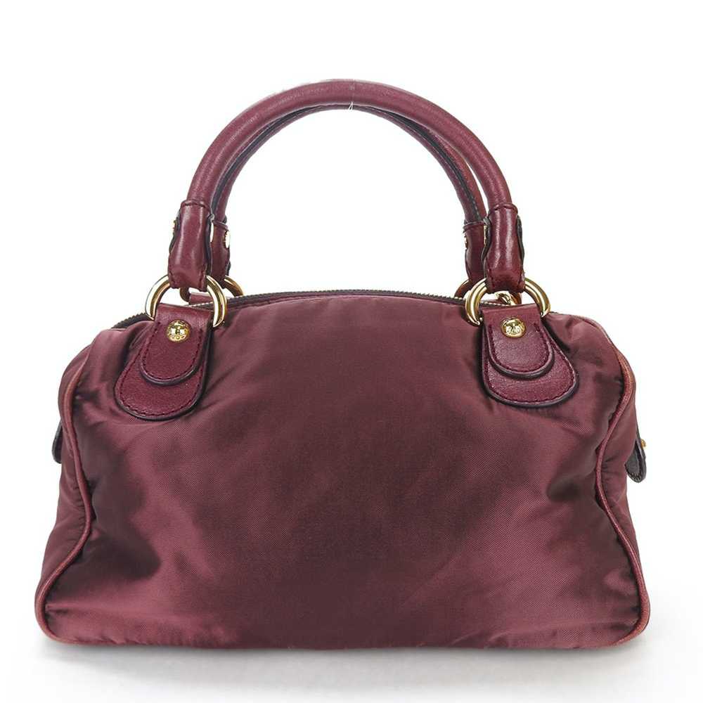 Tod's TOD'S 2way handbag shoulder nylon leather r… - image 3