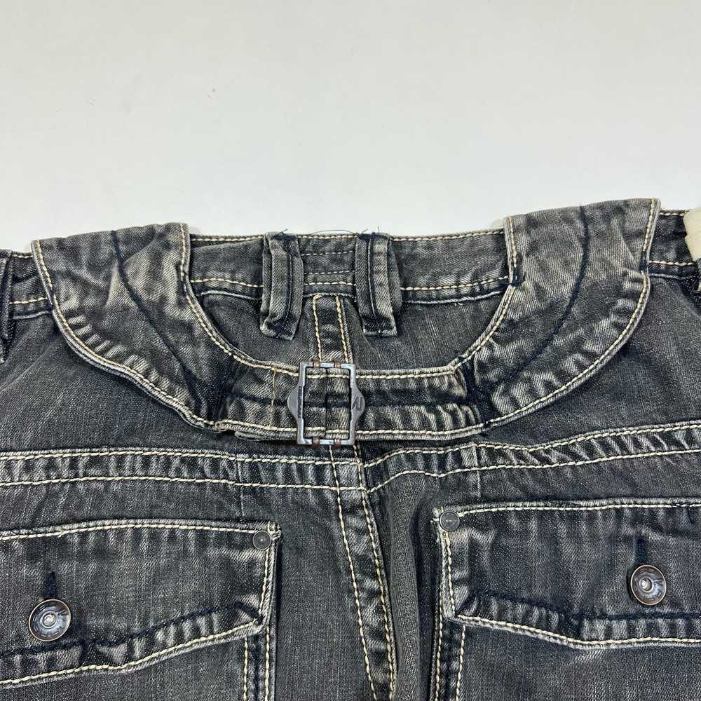 Other Y2k grunge cyber goth washed jeans faded af… - image 4