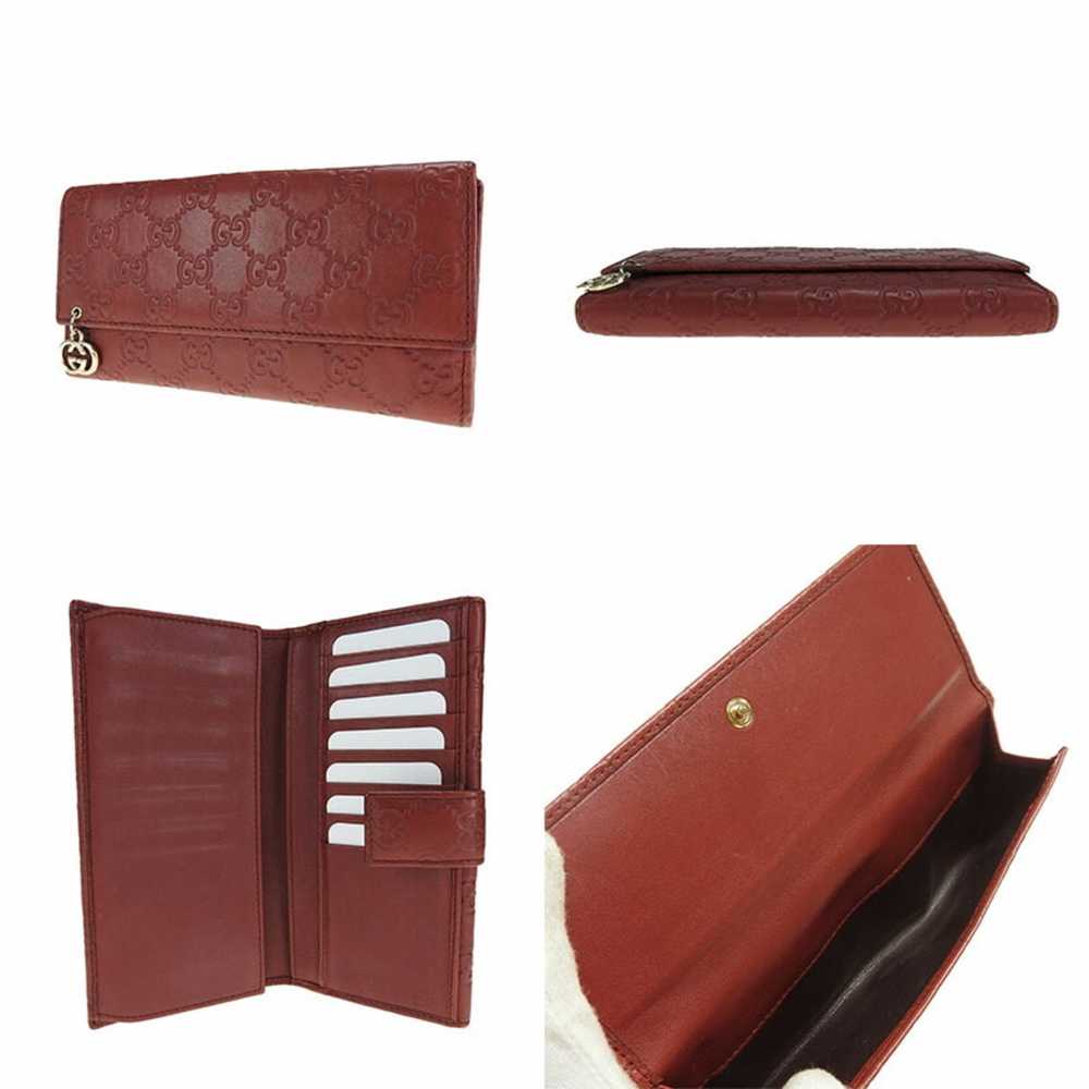 Gucci GUCCI 212104 W long wallet Guccisima GG lea… - image 2