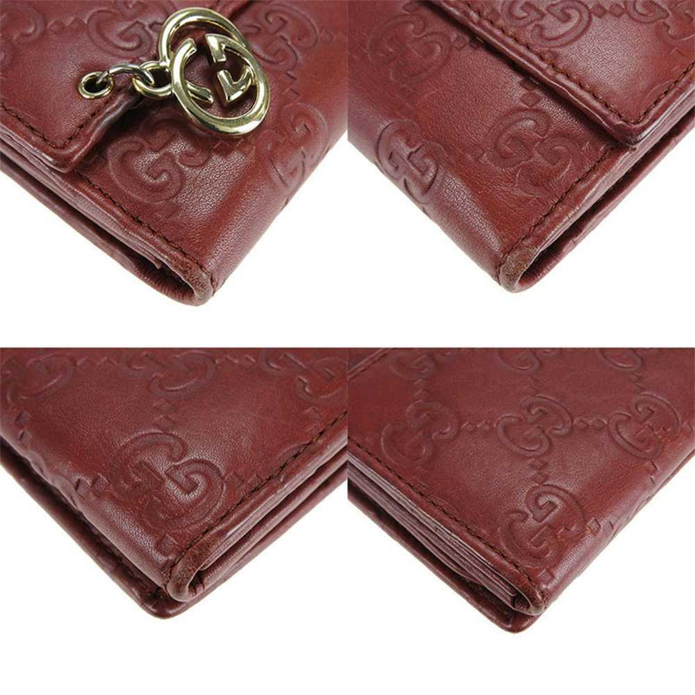 Gucci GUCCI 212104 W long wallet Guccisima GG lea… - image 4
