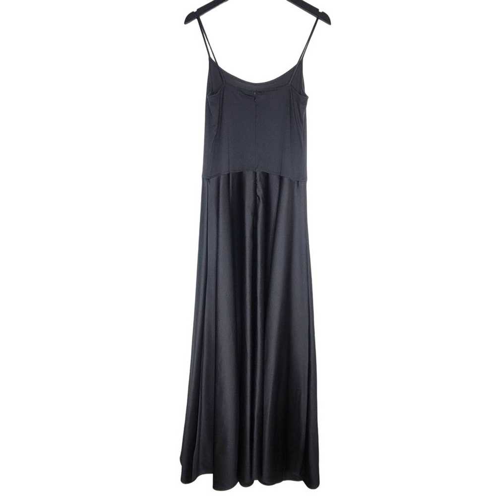 Vintage Stenay Gown Size 12 Black Dress Beaded Ov… - image 4