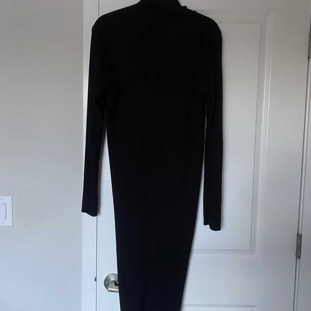 EXPRESS Womens Black Turtleneck Dress XL - image 2