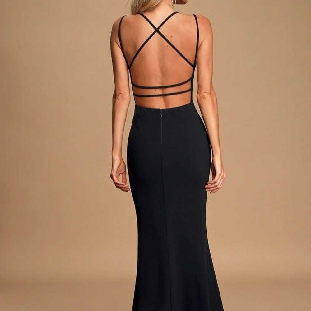 All this Allure Black Strappy Backless Mermaid Ma… - image 3