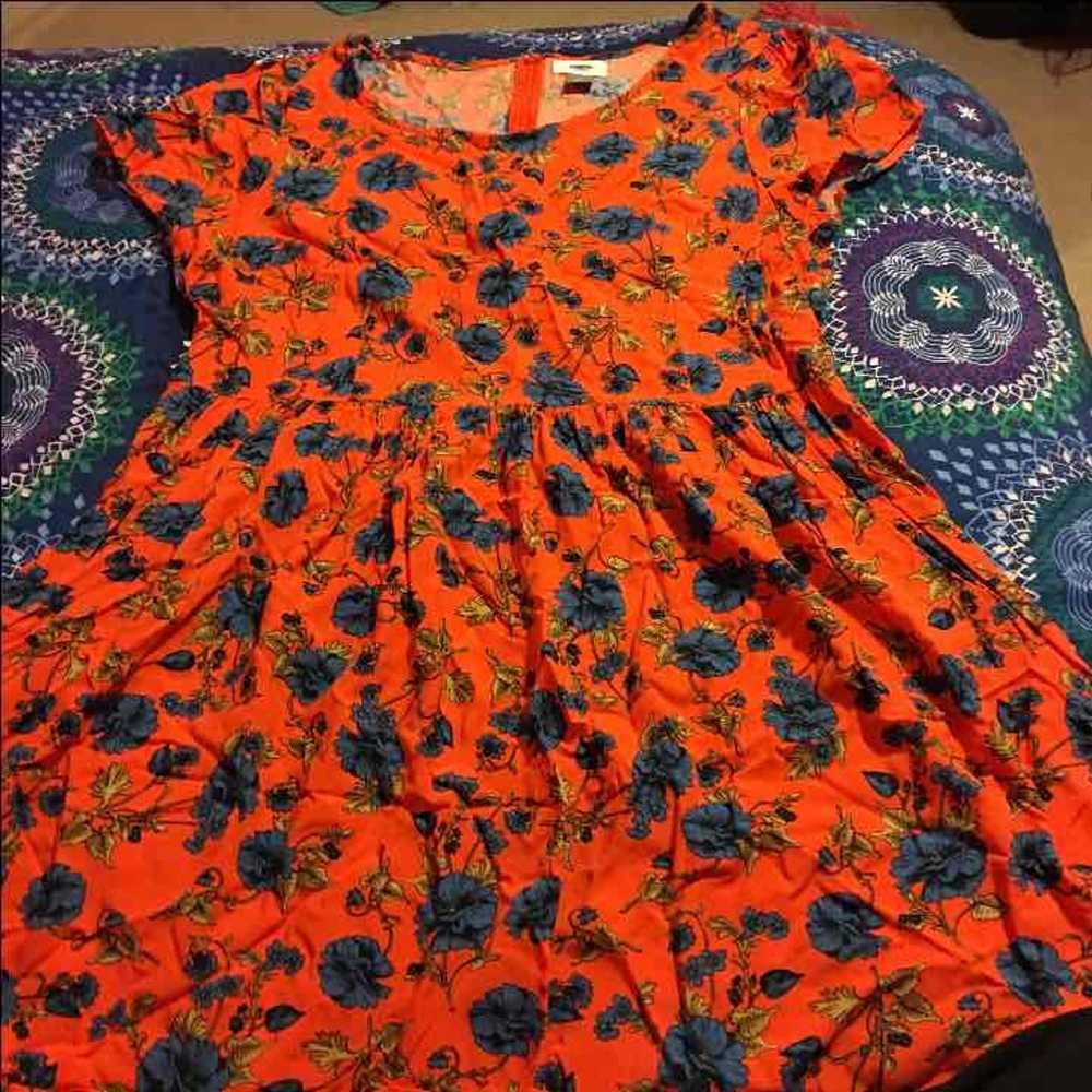 old navy floral dress - image 1