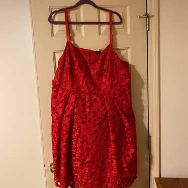 Torrid red tulle dress - image 1