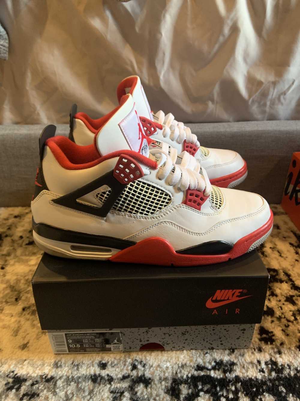 Nike Air Jordan 4 Retro OG fire red 2020 - image 3