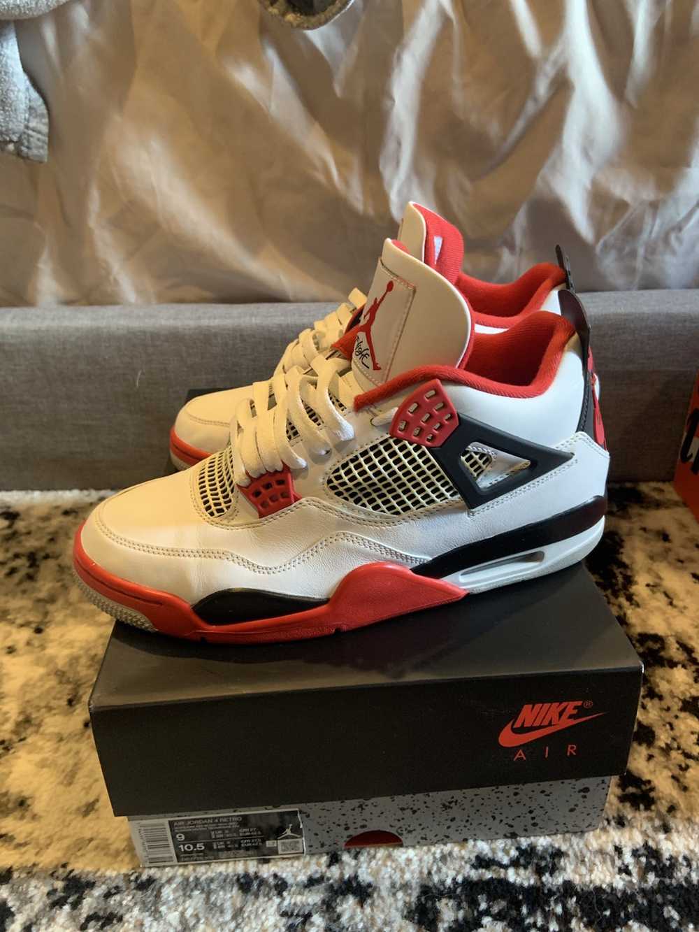 Nike Air Jordan 4 Retro OG fire red 2020 - image 4