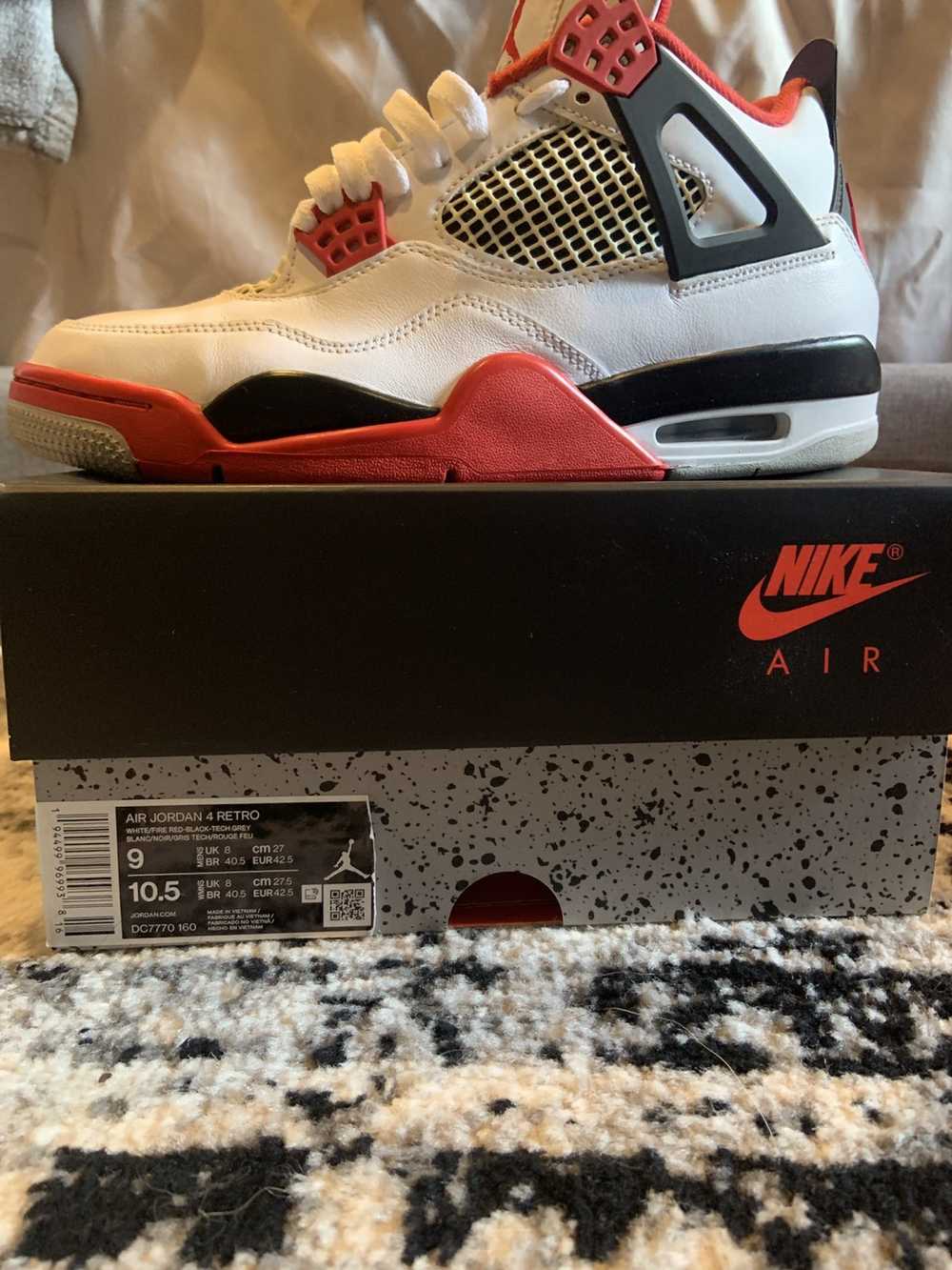 Nike Air Jordan 4 Retro OG fire red 2020 - image 5