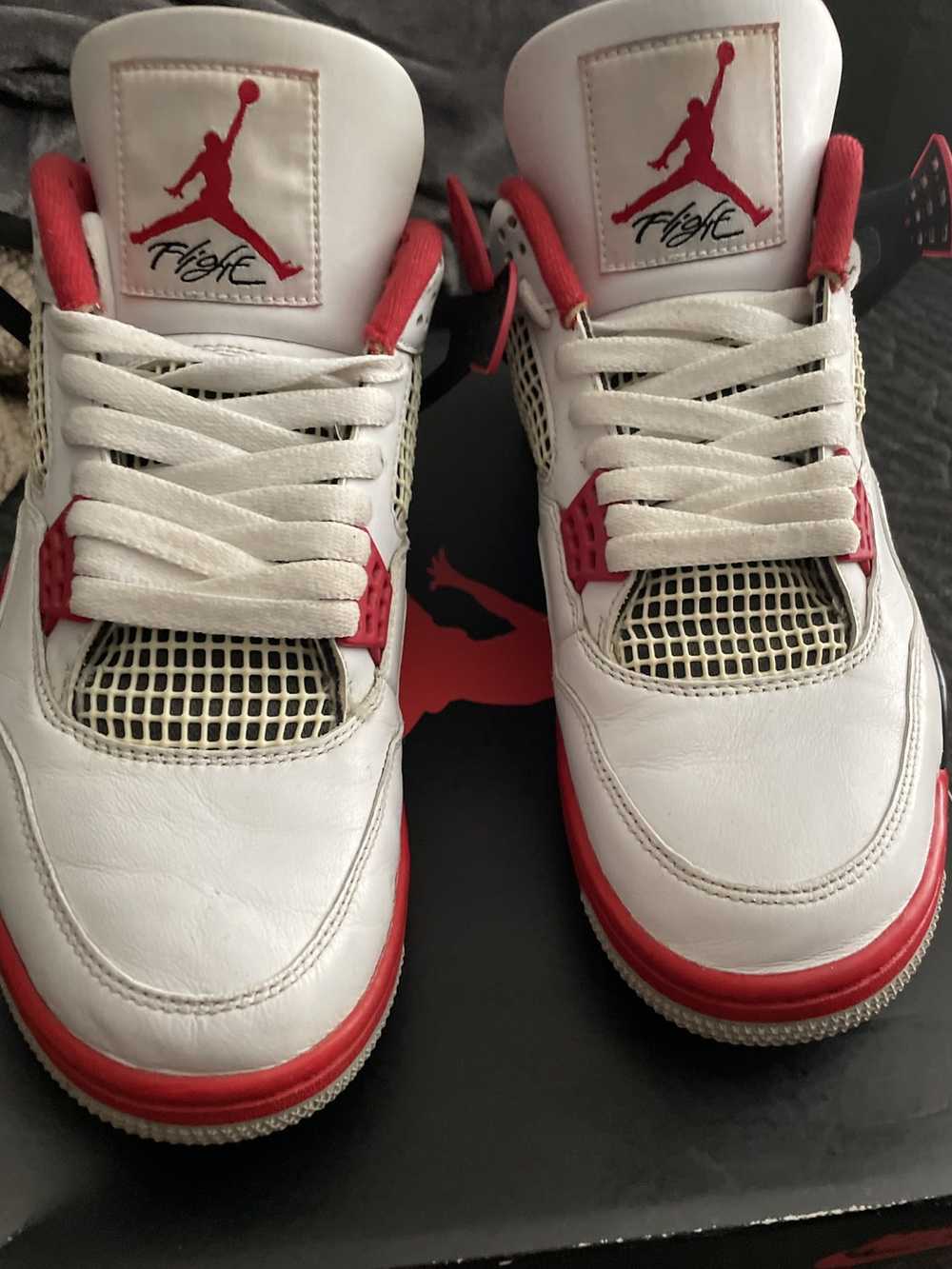 Nike Air Jordan 4 Retro OG fire red 2020 - image 8