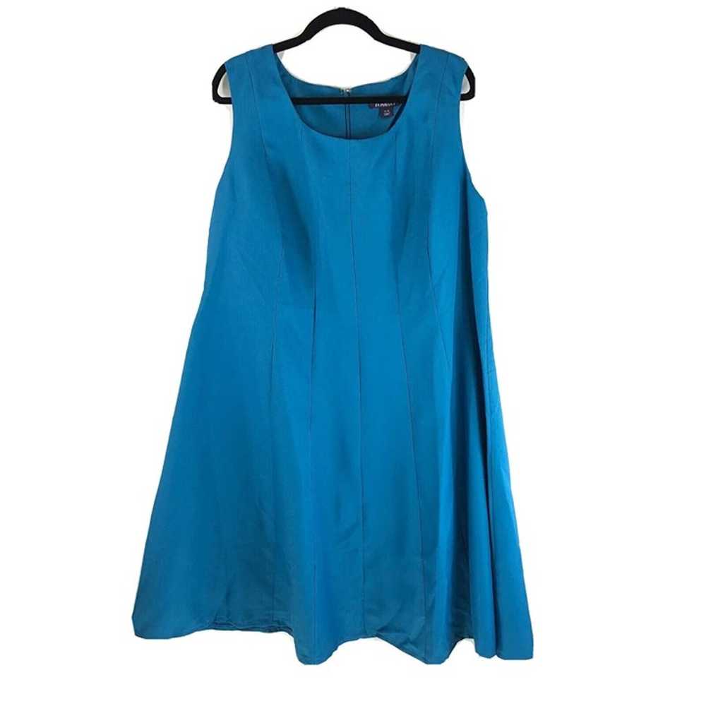 Roamans Set Outfit A Line Dress Jacket Sleeveless… - image 3