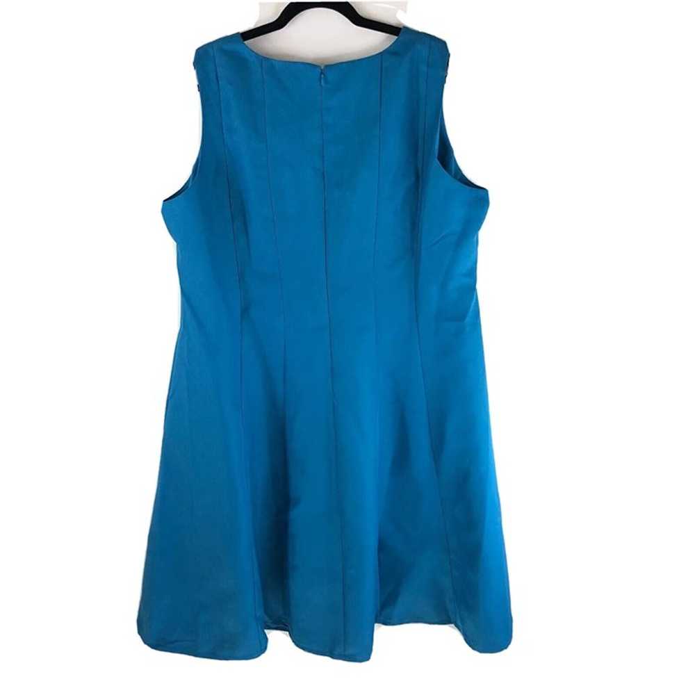 Roamans Set Outfit A Line Dress Jacket Sleeveless… - image 4