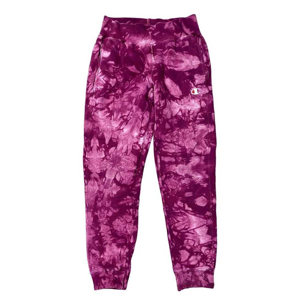 Champion Champion Maroon Tie Dye Pull On Joggers … - image 2