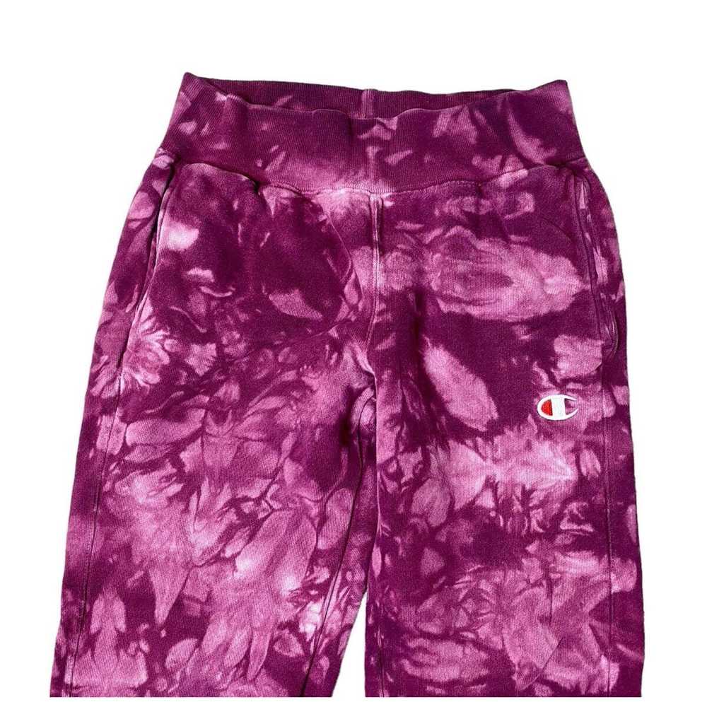 Champion Champion Maroon Tie Dye Pull On Joggers … - image 3