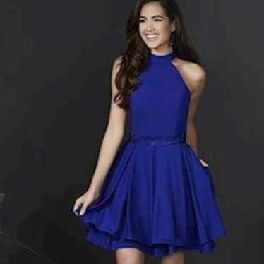 Tiffany Homecoming Royal Blue Dress (27197)
