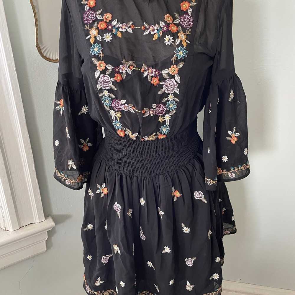 MAEVE Anthropologie Anfisa Embroidered Tunic Dres… - image 5