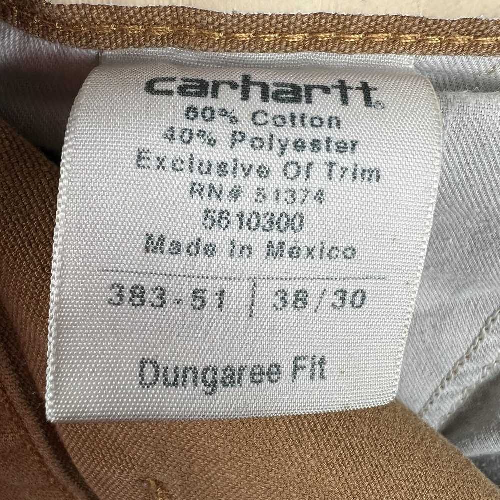 Carhartt × Streetwear Carhartt Jeans Brown Dungar… - image 11