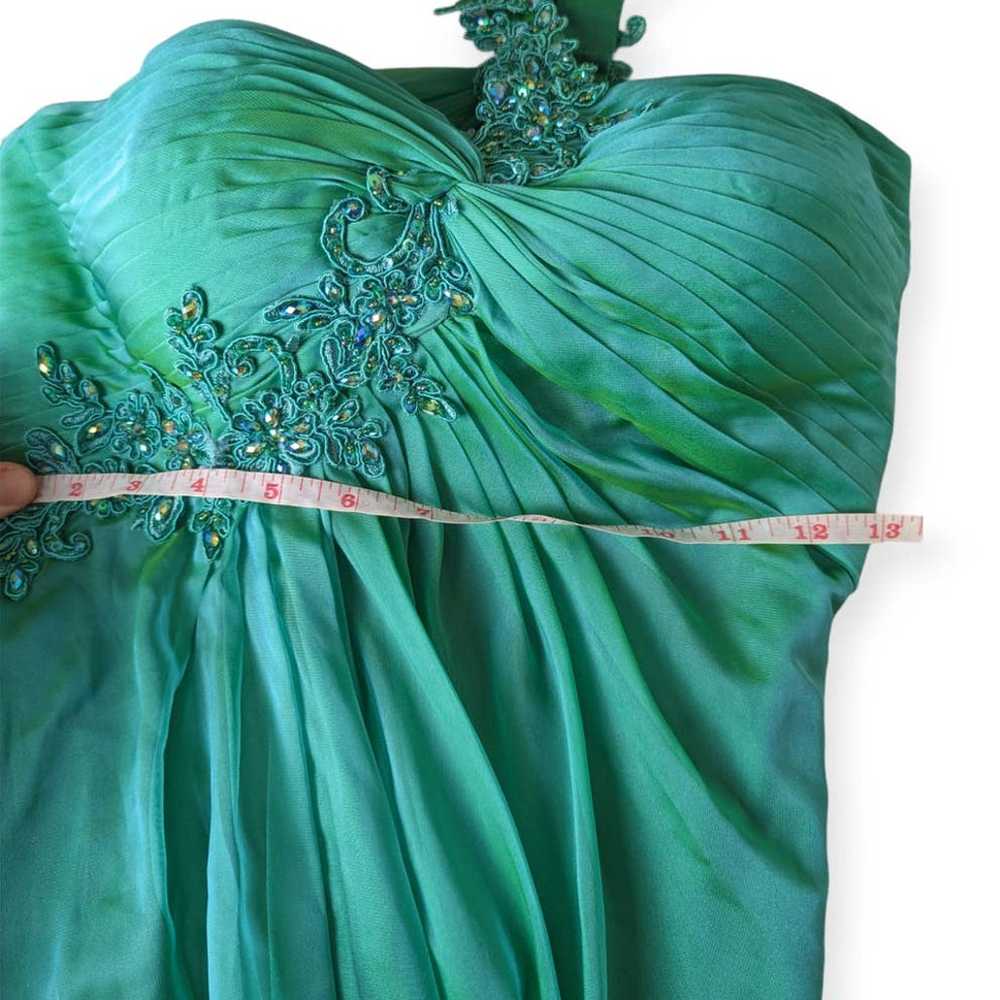 La Femme Formal Iridescent Green Prom Homecoming … - image 7