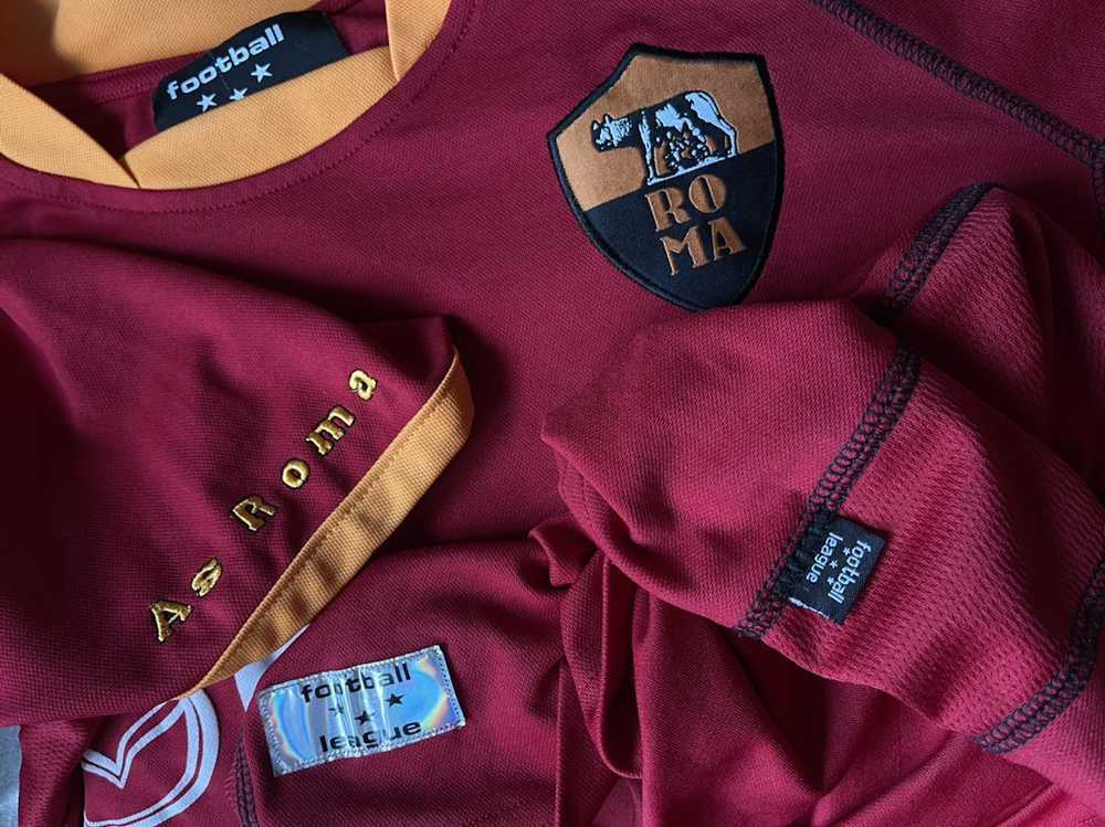 Jersey × Soccer Jersey × Vintage A. C. Roma #10 T… - image 4