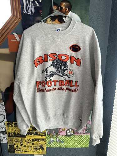 Vintage 93’ Buffalo Grove Bison sweatshirt - image 1