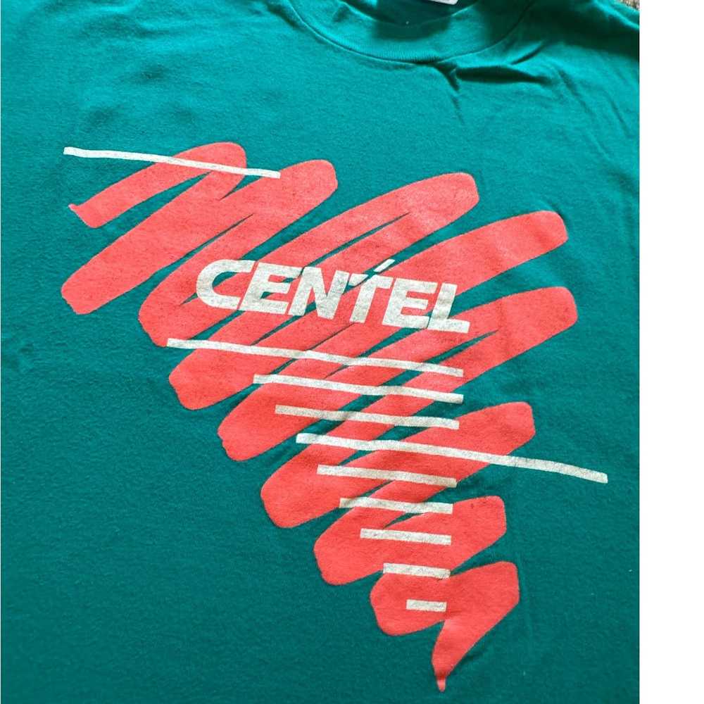 Hanes Vintage 1980s 1990s Centel Corporation Tele… - image 2