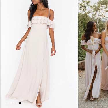 show me your mumu bridesmaid dress - image 1