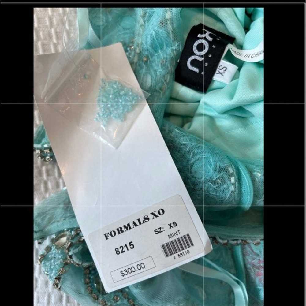 Mint Green Beaded Lace By Nox Anabel Size XS With… - image 12