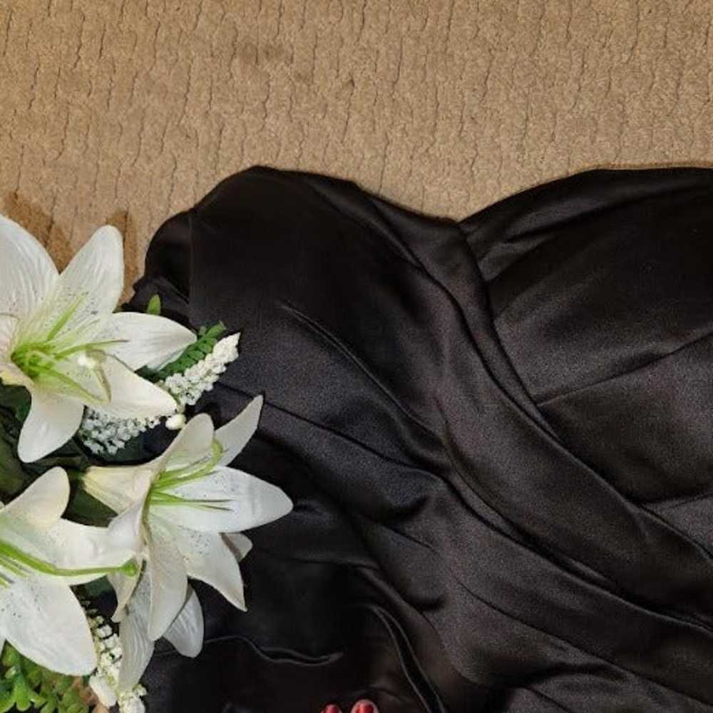 Black Sweetheart Neck BridesMaid Dress - image 2