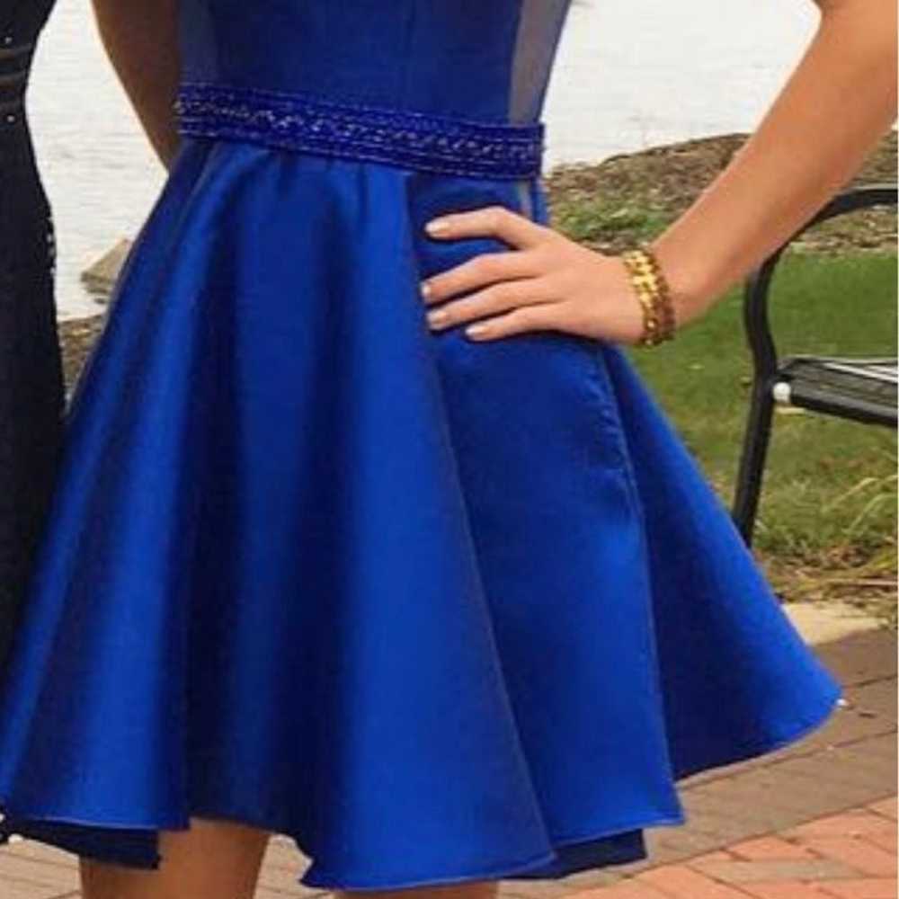 Royal blue hoco dress - image 2