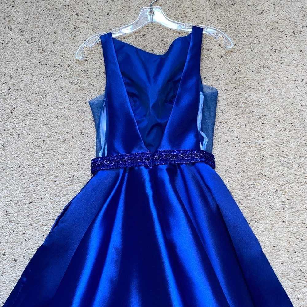 Royal blue hoco dress - image 3