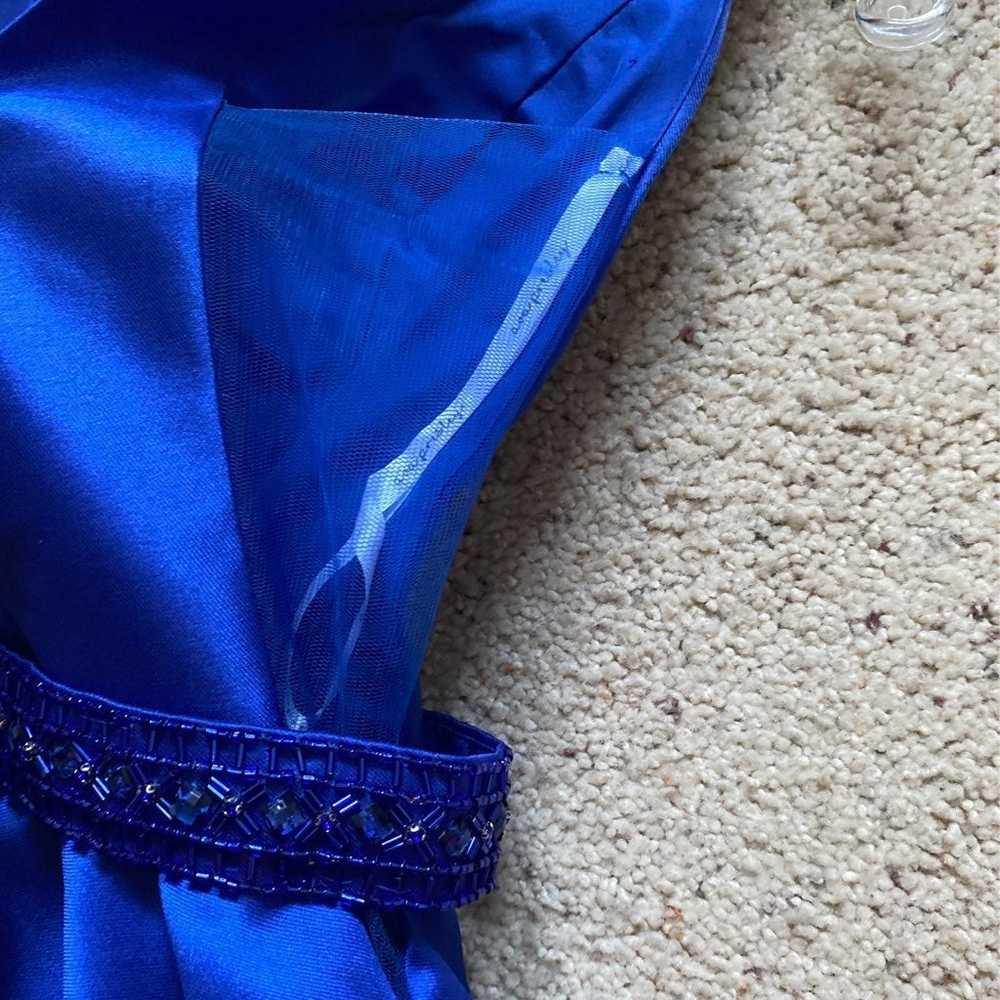 Royal blue hoco dress - image 4