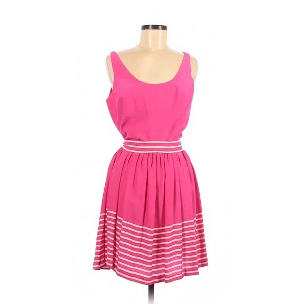 Amanda Uprichard Pink A line Dress - image 1