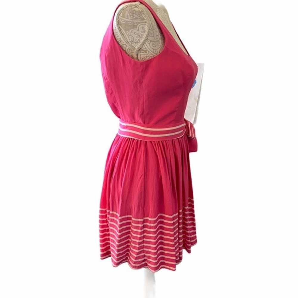 Amanda Uprichard Pink A line Dress - image 3