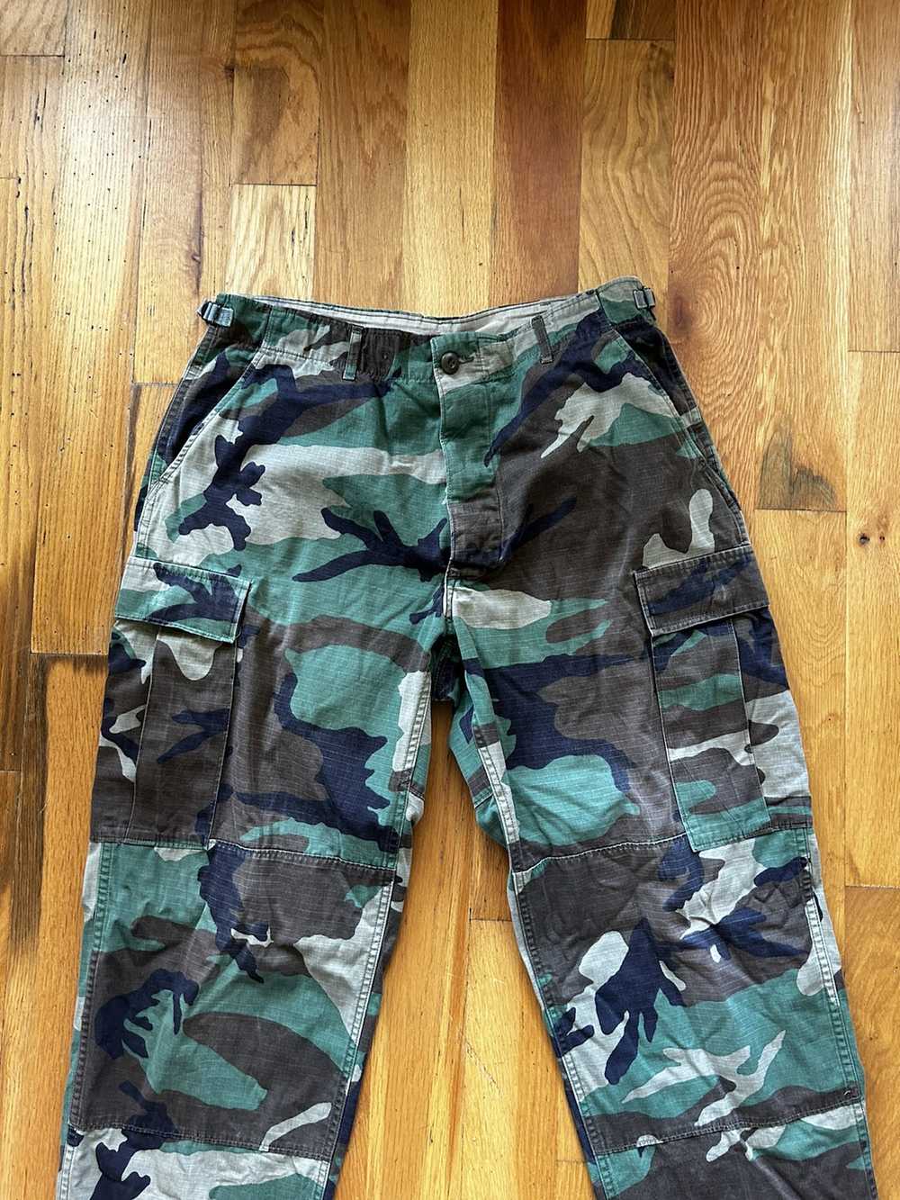 Military Camouflage Military Surplus Cargo Pants - image 2