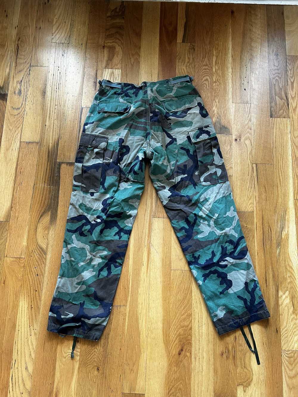 Military Camouflage Military Surplus Cargo Pants - image 3