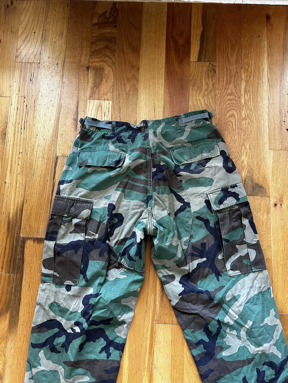 Military Camouflage Military Surplus Cargo Pants - image 4