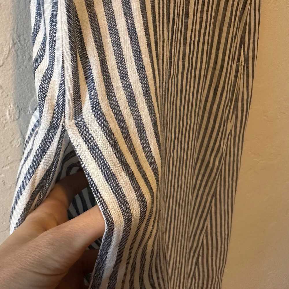 Joie julieta striped linen dress - image 11