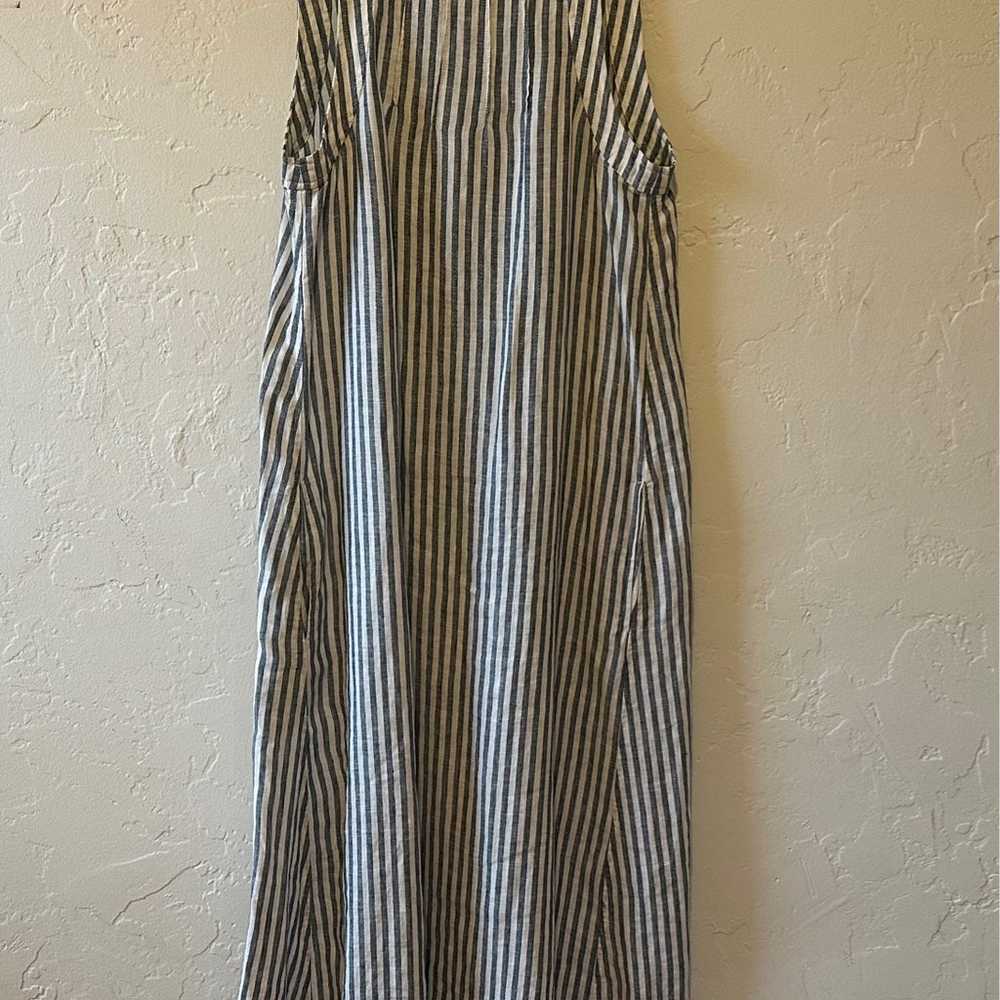 Joie julieta striped linen dress - image 12