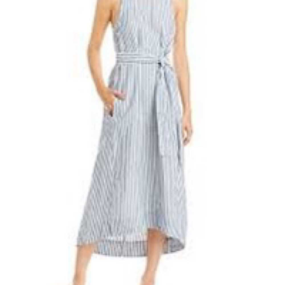 Joie julieta striped linen dress - image 1
