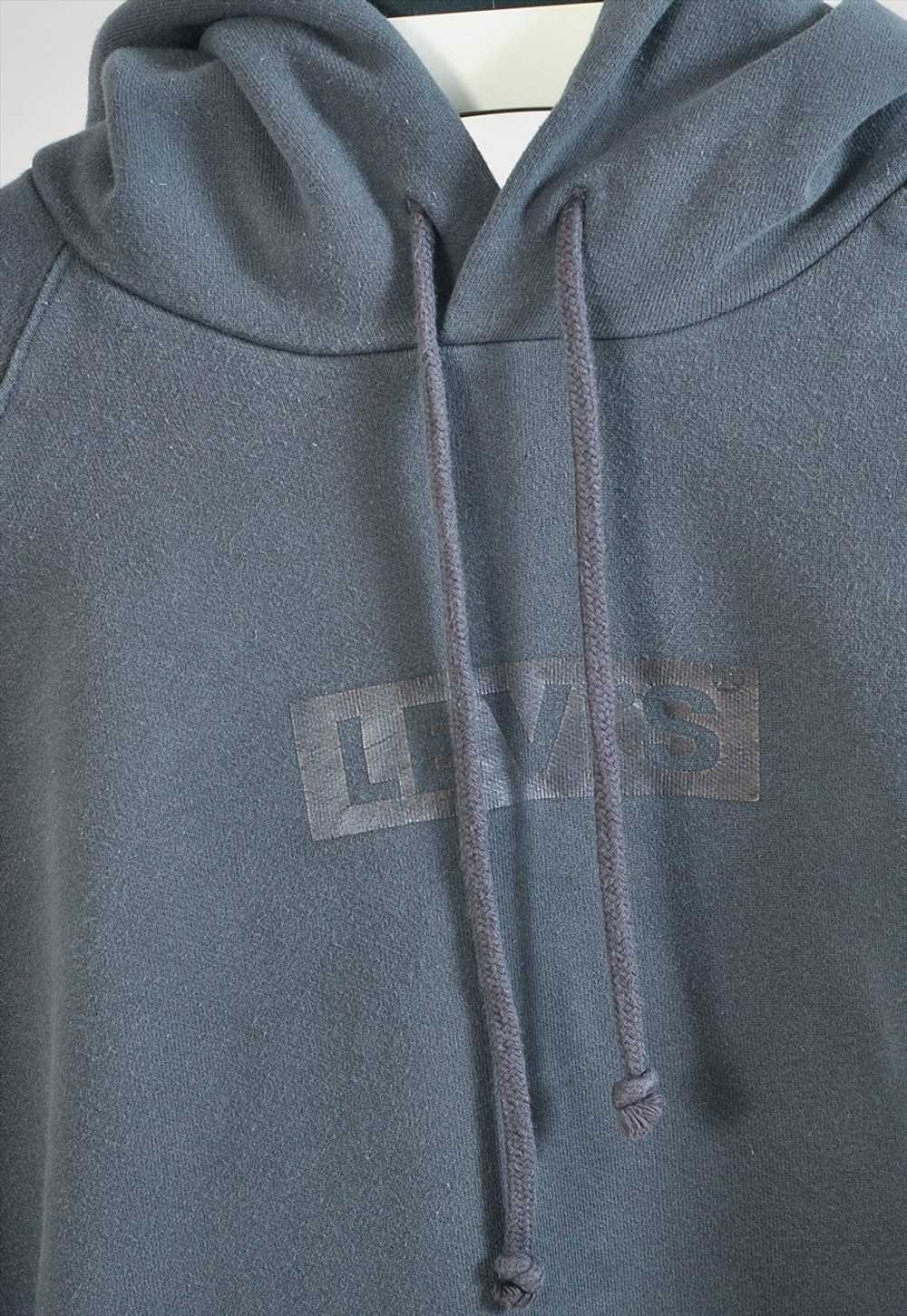 Vintage 90s Levi's hoodie in grey - image 2