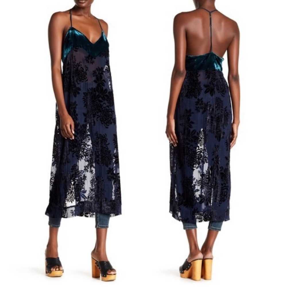 Free People Intimately Blue Green Love All Day Fl… - image 2