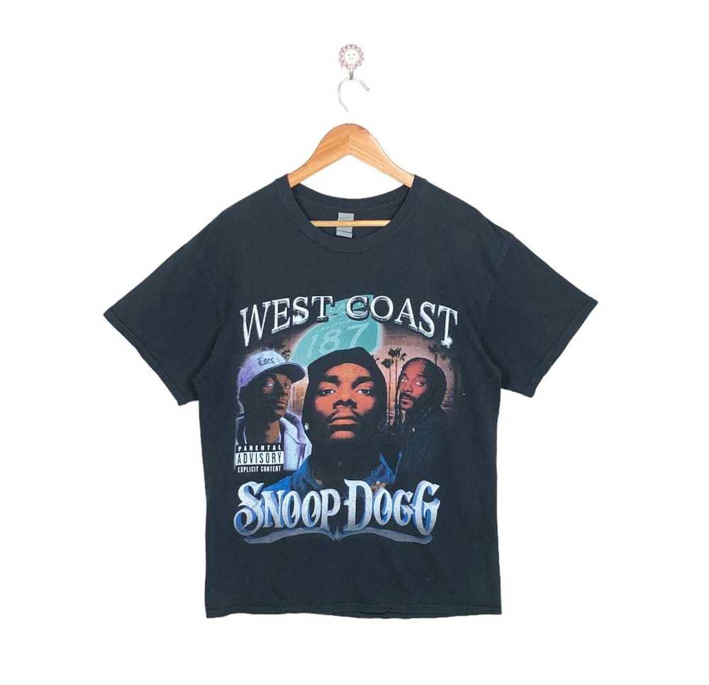 Rap Tees × Rock Tees × Snoop Dogg Crazy Y2K Rappe… - image 1