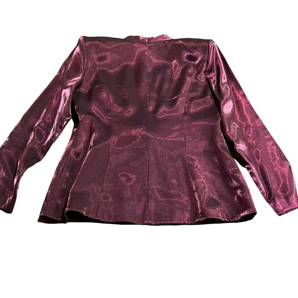 Vintage 80s Women’s Cachet Maxi Dress & Jacket Rh… - image 7