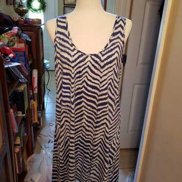 Lilly Pulitzer XL Melle Tank Dress Zebron NWOT - image 1