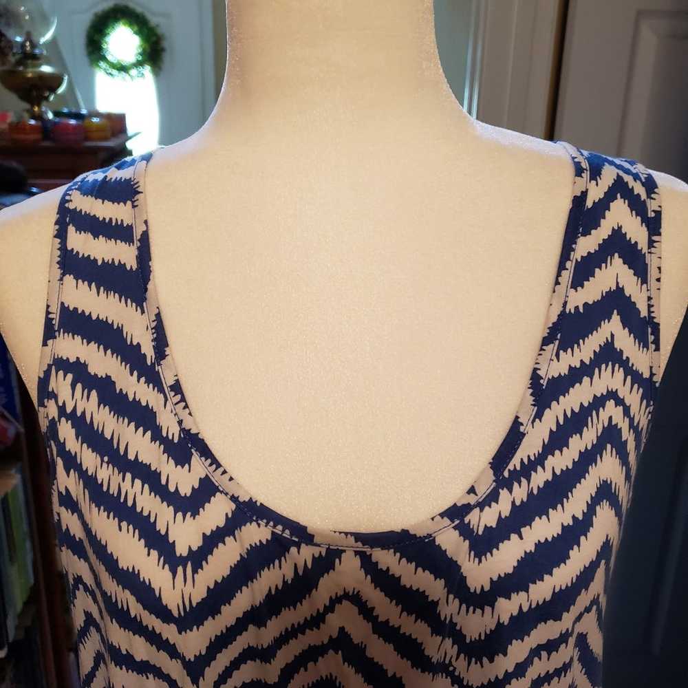 Lilly Pulitzer XL Melle Tank Dress Zebron NWOT - image 2