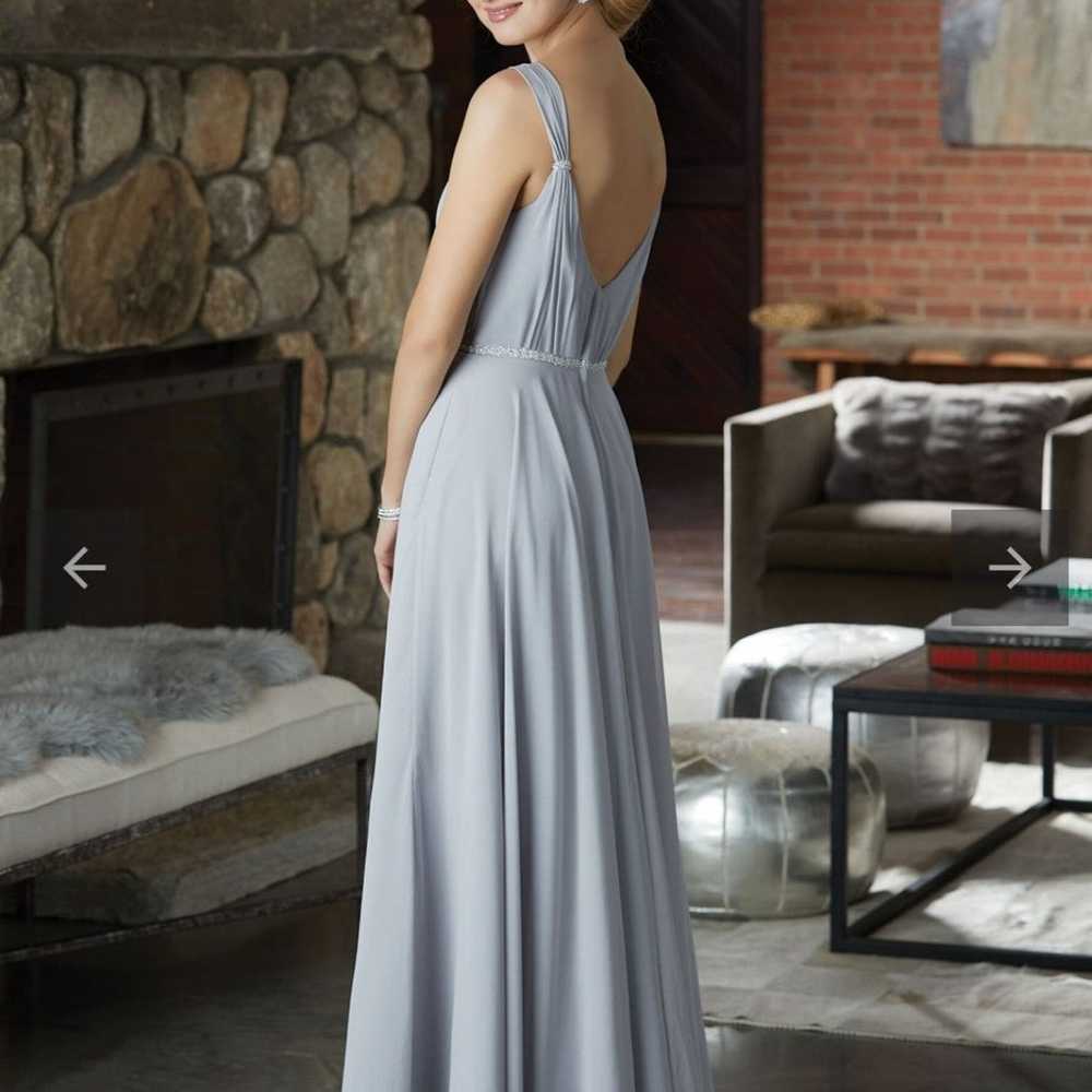 Figure Flattering Chiffon Bridesmaid Dress with B… - image 10