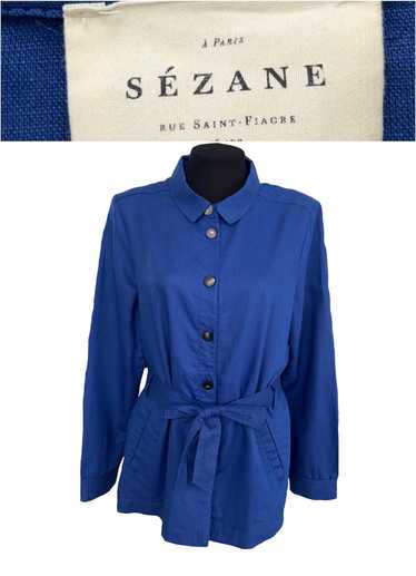 Designer × Luxury × Sezane SEZANE Paris Cotton Li… - image 1